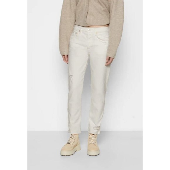 Citizens of Humanity Emerson Slim Boyfriend Jeans in Dollop - Picture 2 of 7